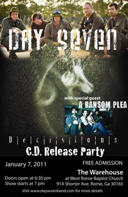 Day SevEn | Calhoun, GA | Christian Rock Band | Photo #12