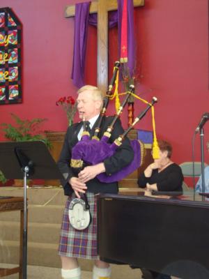 K.A. 'Dusty' McDaniel | Santa Fe, NM | Bagpipes | Photo #2