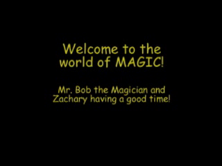 Mr.Bob the Magician | Leesburg, FL | Magician | more Mr Bob and Zachary