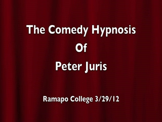 Brain Freeze- The Comedy Hypnosis Of Peter Juris | Fanwood, NJ | Comedy Hypnotist | I knew it when I came in here
