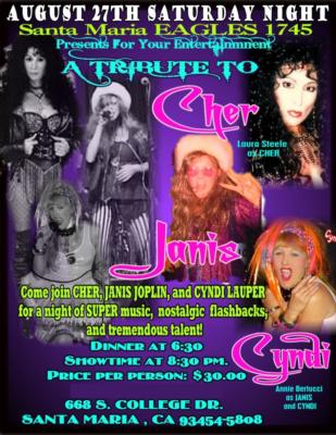 Cher and Friends | Escondido, CA | Cher Impersonator | Photo #9