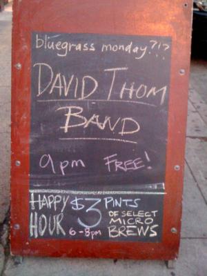 David Thom Band | Sonoma, CA | Bluegrass Band | Photo #9