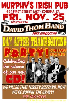 David Thom Band | Sonoma, CA | Bluegrass Band | Photo #12