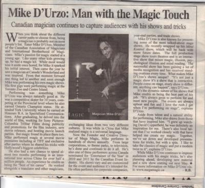 Mega Magic- Magician Mike D'Urzo | Toronto, ON | Magician | Photo #15
