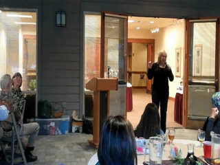 Sharon Lacey, Motivational Humorist | Portland, OR | Keynote Speaker | NW Polygraph Examiners- Clip And Client Feedback