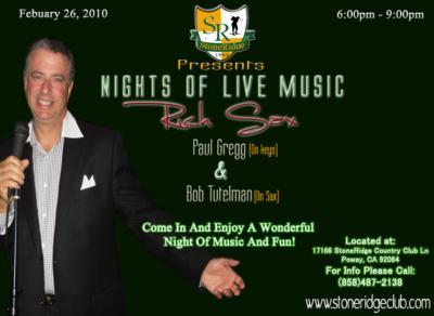 Rich Sax Band | San Diego, CA | Frank Sinatra Tribute Act | Photo #10