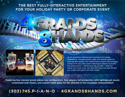 4 GRANDS / 8 HANDS DUELING PIANOS | Denver, CO | Pop Dueling Pianos | Photo #6