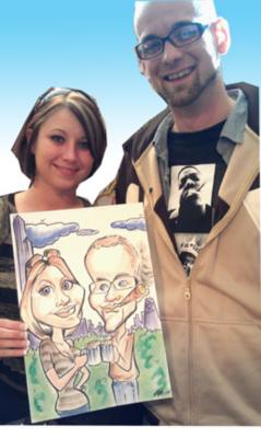 Ernest Posey Caricature | Flossmoor, IL | Caricaturist | Photo #4