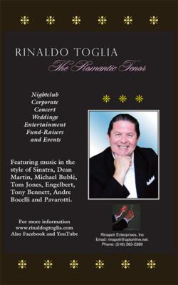 Rinaldo Toglia | Island Park, NY | Variety Singer | Photo #2
