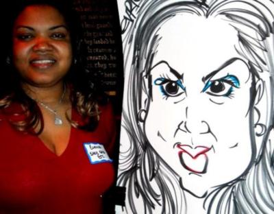 Paul Merklein draws Great Big Faces! | Washington, DC | Caricaturist | Photo #4