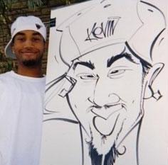 Paul Merklein draws Great Big Faces! | Washington, DC | Caricaturist | Photo #7