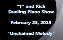 "T" and Rich Dueling Piano Show | Cleveland, OH | Dueling Pianos | Unchained Melody