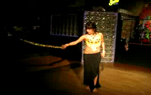 Authentic Belly Dancing Entertainment | Fort Worth, TX | Belly Dancer | Neenah Flexibility with Sword