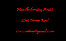 Aerial Empowerment | San Diego, CA | Circus Act | Roilan Handbalancer