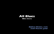 Duo Kriika   | San Francisco, CA | Jazz Duo | All Blues