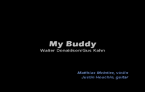 Duo Kriika   | San Francisco, CA | Jazz Duo | My Buddy