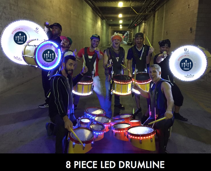 BOOM! percussion entertainment Marching Band Mesa, AZ GigMasters