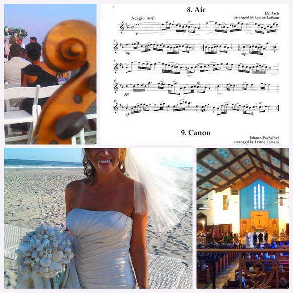 Grace Note Strings Weddings Beach Church Classical Duo Stone